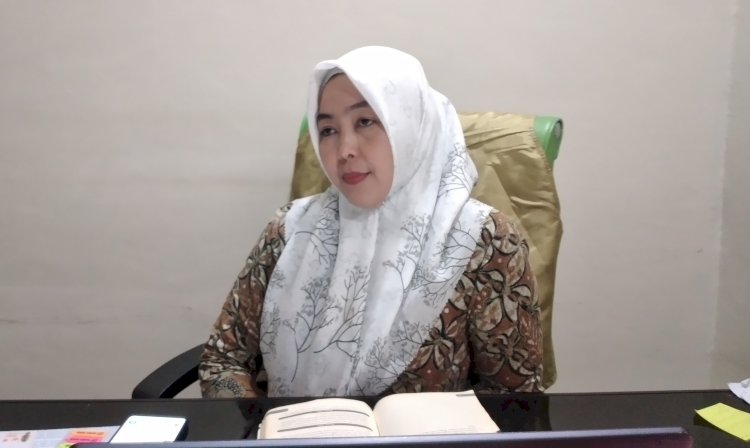 Komisioner KPU Palembang Divisi Teknis dan Penyelenggaraan, Sri Maryati/Foto:Dudy Oskandar