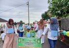 Sambut Ramadan, Ratusan Pelajar TKIT Al-Uswah Muara Enim Ikuti Pawai 