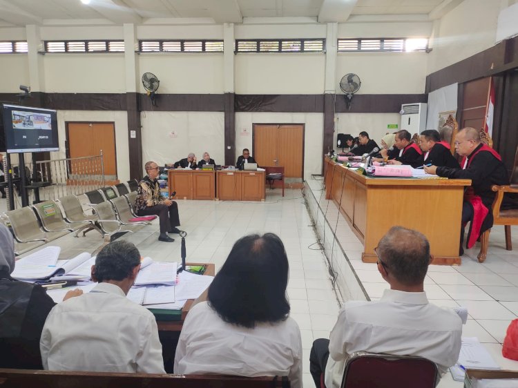 Sidang lanjutan dugaan korupsi akuisisi saham PT Satria Bahana Sarana (SBS) menghadirkan ahli bidang investasi dan bisnis, DR Eko Sumbodo/ist