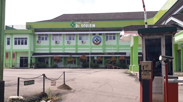 Kondisi bangunan Rumah Sakit Dr Sobirin Musi Rawas di Lubuklinggau pasca relokasi. (Ansyori Malik/RMOLSumsel.id)