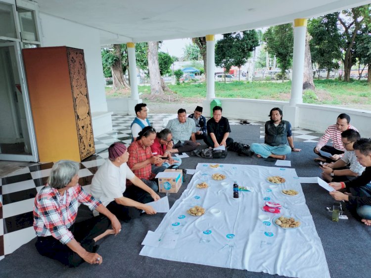 Diskusi mengenai revitalisasi Benteng Kuto Besak  Palembang. (ist/rmolsumsel.id) 