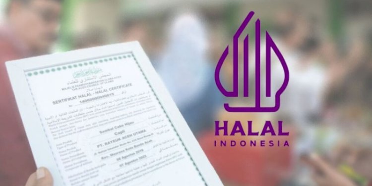 Sertifikat Halal Indonesia. (ist/rmolsumsel.id) 