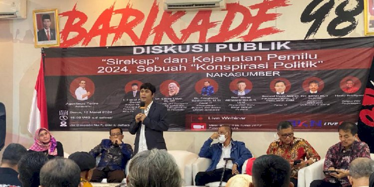 Diskusi Barikade 98 ihwal kecurangan Pemilu 2024/RMOL