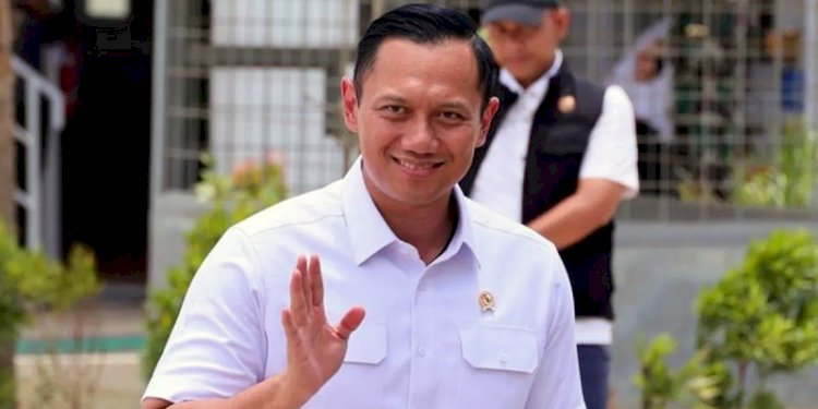 Menteri Agraria dan Tata Ruang/Kepala Badan Pertanahan Nasional (ATR/BPN), Agus Harimurti Yudhoyono/Istimewa