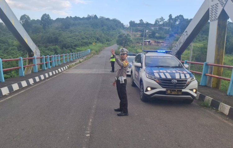 Satuan Lalu Lintas (Sat Lantas) Polres Empat Lawang gencar melaksanakan patroli ngabuburit/ist