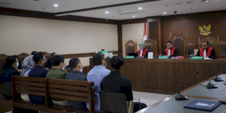 Pengadilan Negeri Jakarta Pusat memberikan sanksi pidana terhadap eks PPLN Kuala Lumpur atas penambahan dan pengurangan daftar pemilih tetap (DPT) di Kuala Lumpur, Malaysia pada Kamis (21/3)/Ist
