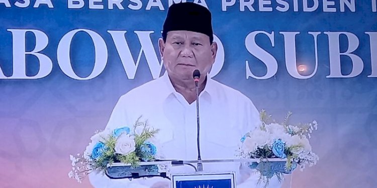 Calon Presiden Nomor Urut 2, Prabowo Subianto/RMOL