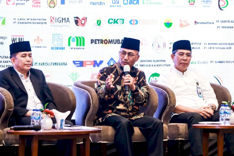 Pj Gubernur Sumsel Dr Agus Fatoni MSi mengapresiasi Pj Bupati Apriyadi Mahmud yang mampu membuat kolaborasi antara Perusahaan dan Pemerintah Kabupaten Muba /ist