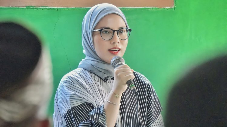  Wakil Ketua Komite Nasional Pemuda Indonesia (KNPI) Provinsi Lampung, Farah Nuriza Amelia. (Handout)