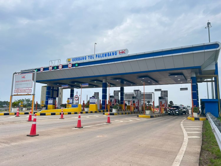 Gerbang Tol Palembang. (ist/rmolsumsel.id)