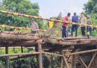 Sudah Diperbaiki, Kapolres Tetap Imbau Pemudik Tidak Melintas di Jembatan Musi Rawas-PALI