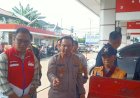 Sidak Dua SPBU, Polrestabes Palembang Pastikan Kandungan BBM Aman