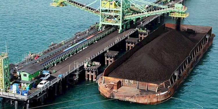 Ilustrasi ekspor batubara/Net