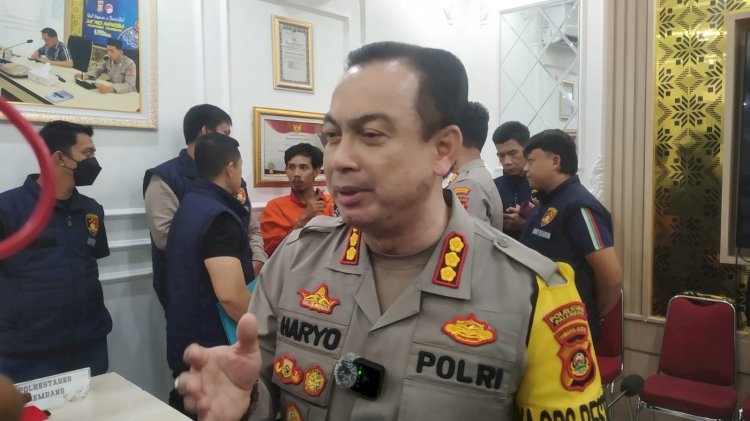 Kapolrestabes Palembang, Kombes Pol Harryo Sugihhartono. (ist/rmolsumsel.id) 