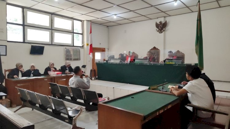 Sidang perkara dugaan korupsi bobol rekening nasabah Bank BNI Cabang Kayuagung/ist