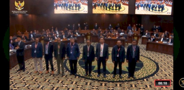 Sidang lanjutan Perselisihan Hasil Pemilihan Umum (PHPU) di Mahkamah Konstitusi (MK)/Ist