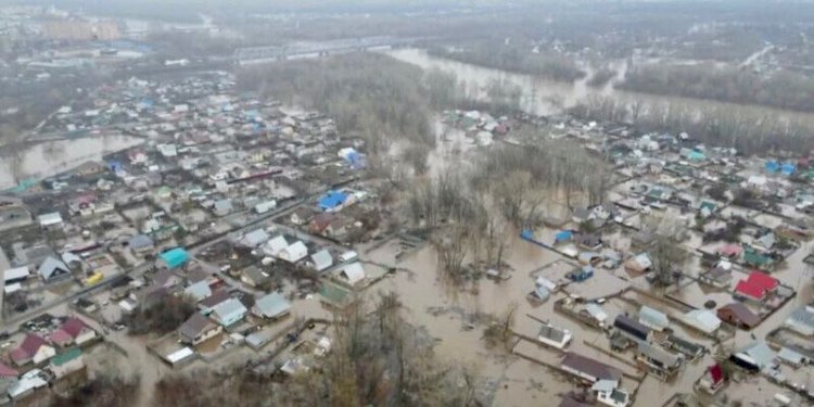 Banjir di wilayah Rusia/Net