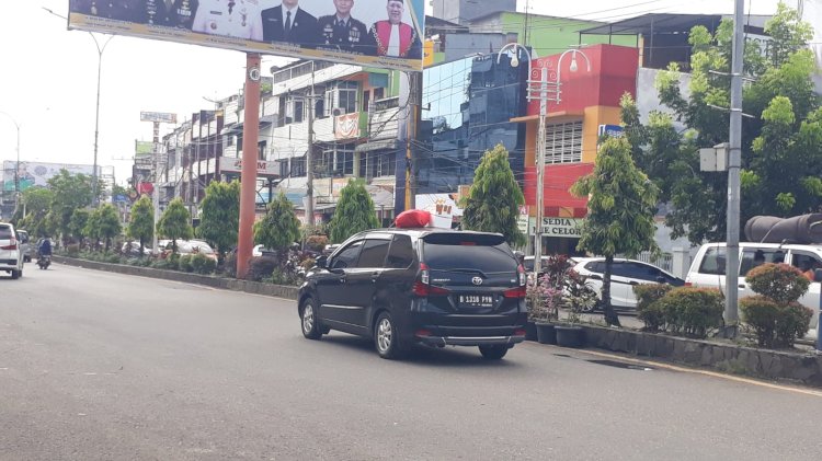 Kondisi arus mudik di Kota Lubuklinggau mengarah ke Sekayu/ist