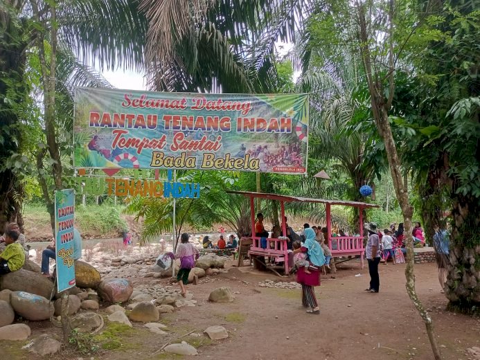Objek wisata Rantau Tenang Indah. (ist/rmolsumsel.id)