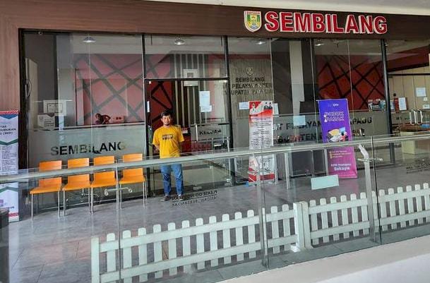 Pusat Pelayanan Terpadu Sembilang yang berada di OPI Mall Jakabaring. (ist/rmolsumsel.id)