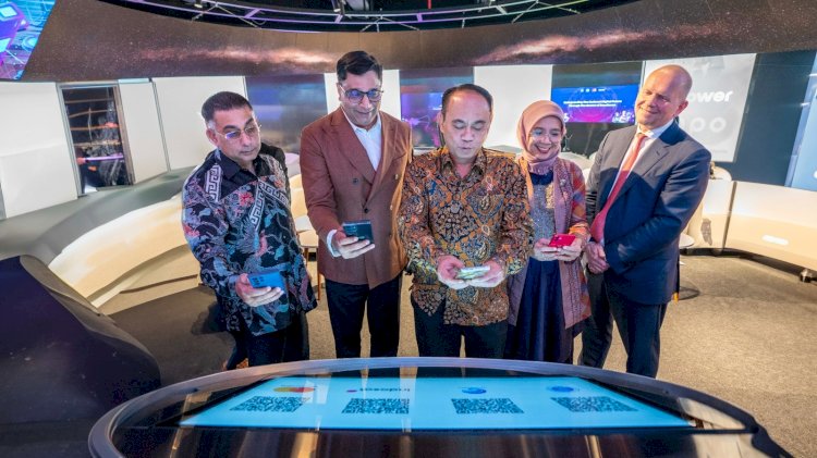 Indosat Ooredoo Hutchison (Indosat or IOH) dan Mastercard menandatangani nota kesepahaman (MoU) untuk berkolaborasi dalam menjaga ekonomi digital Indonesia/ist