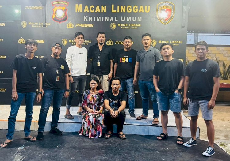 Pasutri asal Kabupaten Rejang Lebong, Provinsi Bengkulu ditangkap Tim Macan Linggau Satreskrim Polres Lubuklinggau. (Dokumentasi Polisi)