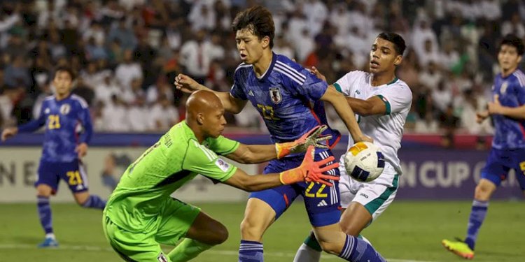 Irak menjadi lawan Indonesia pada perebutan peringkat ketiga usai kalah 0-2 dari Jepang, Selasa dinihari WIB (30/4)/Net