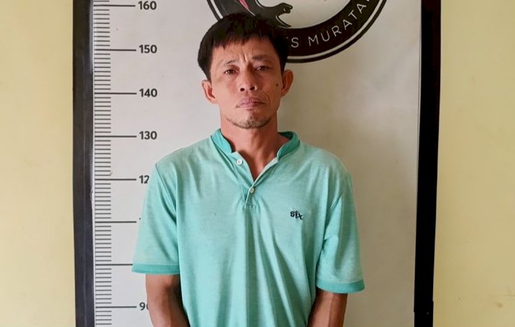 Tersangka Herkules ditangkap jadi pengedar sabu. (Dokumentasi Polisi)