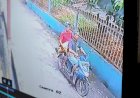 Dua Pencuri Kambing di Palembang Terekam CCTV, Korban Terjatuh saat Mengejar Pelaku