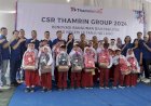 Thamrin Group Bantu SD Negeri 15 Tanjung Lago Banyuasin Lewat Program CSR