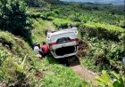 Avanza Berisi Satu Keluarga Terjungkal di Jalur Wisata Gunung Dempo, Seluruh Penumpang Selamat