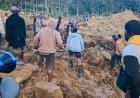 Ratusan Warga Pedalaman Papua Nugini Tewas Tertimbun Tanah Longsor