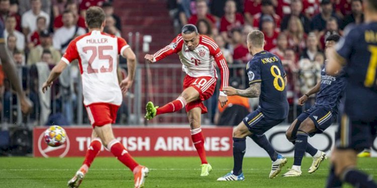 Laga Bayern Munchen versus Real Madrid berakhir imbang 2-2/Net