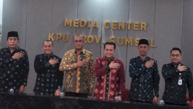 Komisi Pemilihan Umum (KPU) Sumatera Selatan (Sumsel) resmi melaunching Pemilihan Gubernur (Pilgub) dan Wakil Gubernur periode 2024-2029 yang serentak akan diselenggarakan pada tanggal 27 November 2024 mendatang/ist