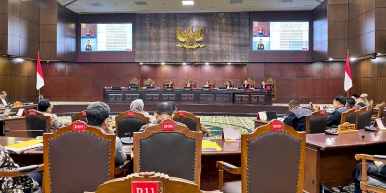 Sidang Mahkamah Konstitusi/RMOL