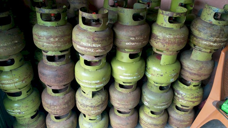 Ilustrasi Gas LPG 3 Kg. (ist/rmolsumsel.id) 