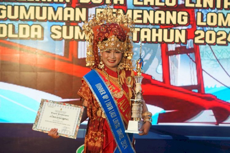 Gadis asal OKU raih Runner Up Duta Lalulintas Sumsel/ist