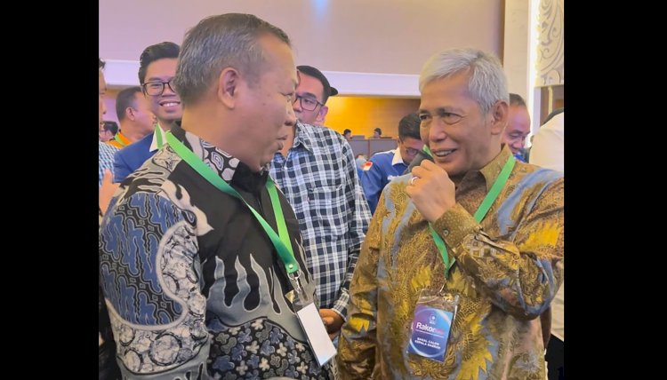 Ramlan Holdan , setelah menghadiri Rakornas PAN pemenangan Pilkada 2024 di Jakarta, Jumat (10/5).(ist/rmolsumsel.id)