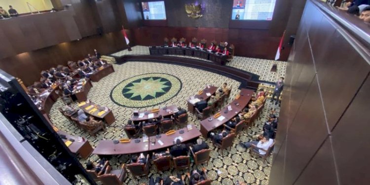 Sidang Mahkamah Konstitusi/RMOL