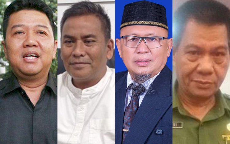 Ahmad Nopan, Antoni Rais, Sumirin dan Rubinsi ditetapkan tersangka dalam kasus korupsi pekerjaan penyambungan jaringan instalasi pipa gas alam/kolase