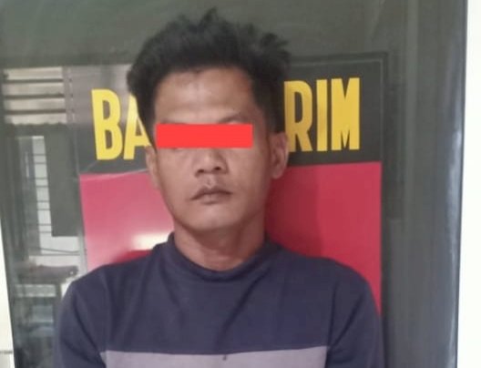 Tersangka penipuan dan penggelapan sepeda motor ditangkap. (Handout)