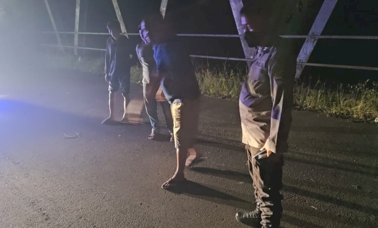 Polisi mendatangi lokasi kejadian dan melakukan penyelidikan/ist