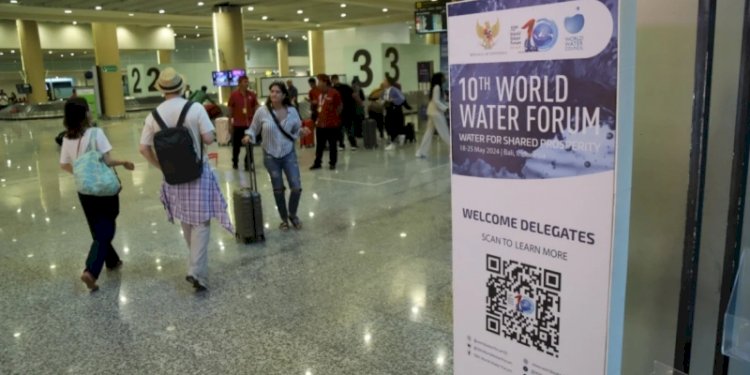 Delegasi World Water Forum ke-10 mulai berdatangan di Bandara Internasional I Gusti Ngurah Rai/Net