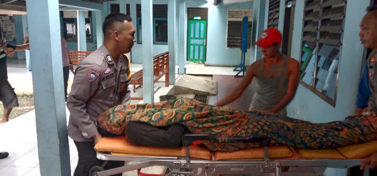 Salah satu korban kecelakaan mobil travel di Musi Rawas yang tewas. (Dokumentasi Polisi)