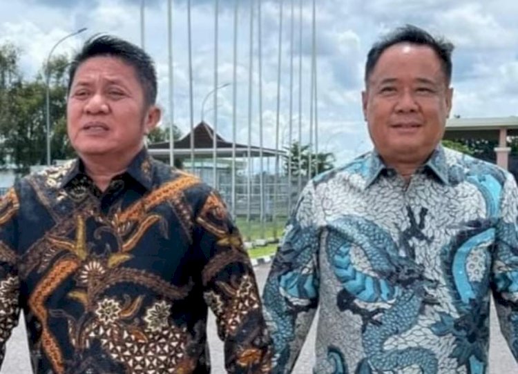 Herman Deru-Cik Ujang. (ist/rmolsumsel.id) 