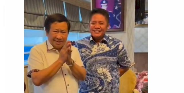Tangkapan layar video Susno Duadji dan Herman Deru. (ist/rmolsumsel.id)  