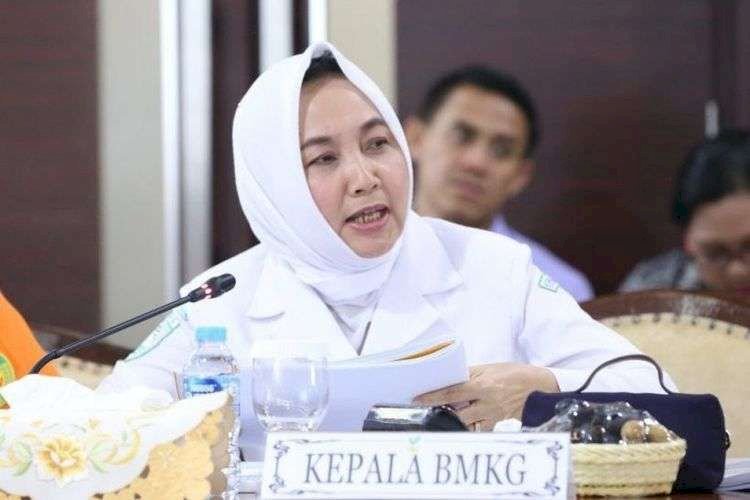 Kepala BMKG, Dwikorita Karnawati/ist