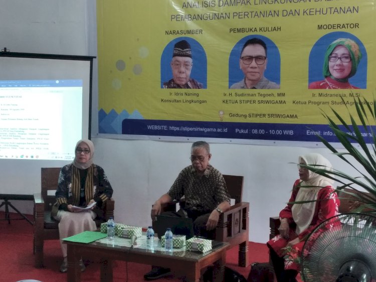 Diskusi yang digelar STIPER Sriwigama Palembang. (ist/rmolsumsel.id) 
