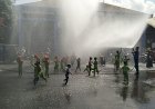 Kenali Kendaraan Damkar, Siswa TK Sambangi Kantor Dinas Pemadam Kebakaran Muara Enim