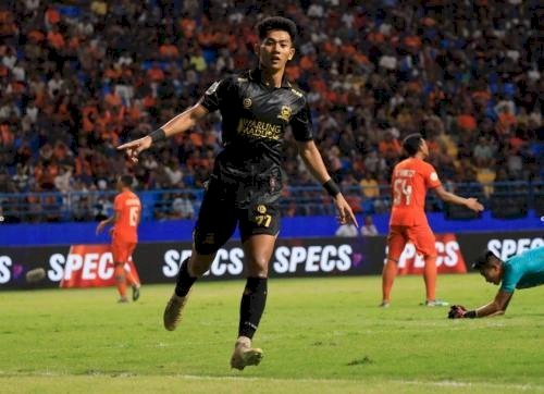 Penyerang Madura United, Malik Risaldi/ist